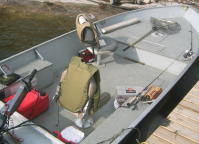front of boat